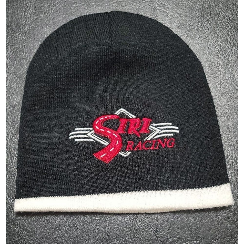 Siri Racing Black Knit‎ Ski Hat